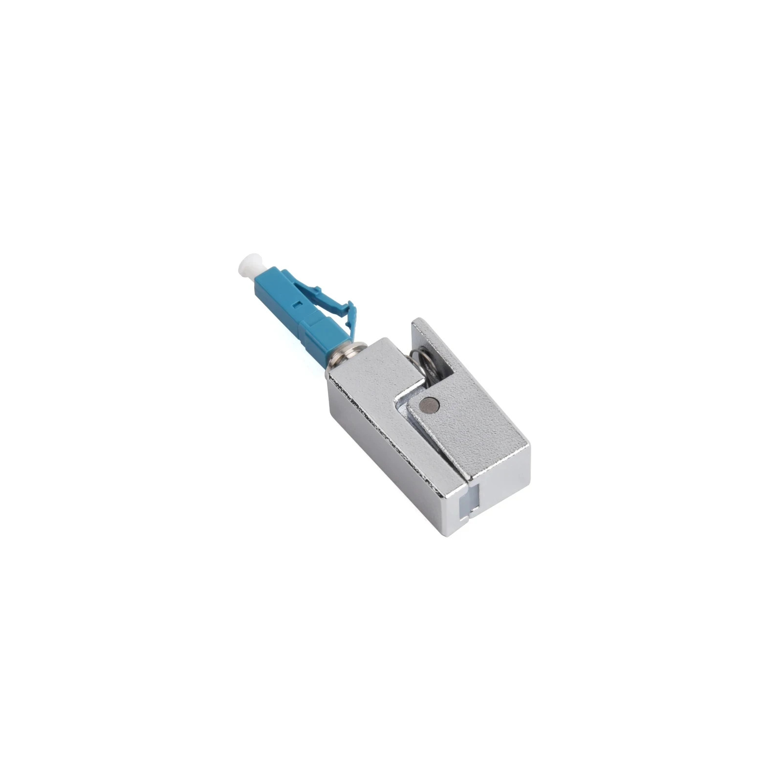 LC FC SC ST Square Bare Fiber Optic Adapter UPC Bare Fiber Optic Adapter Coupler