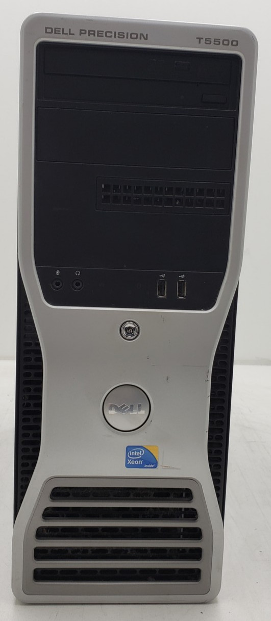 Dell Precision T5500 Xeon E5640 16GB RAM DDR3 NVIDIA Quadro 4000 Desktop No HDD.