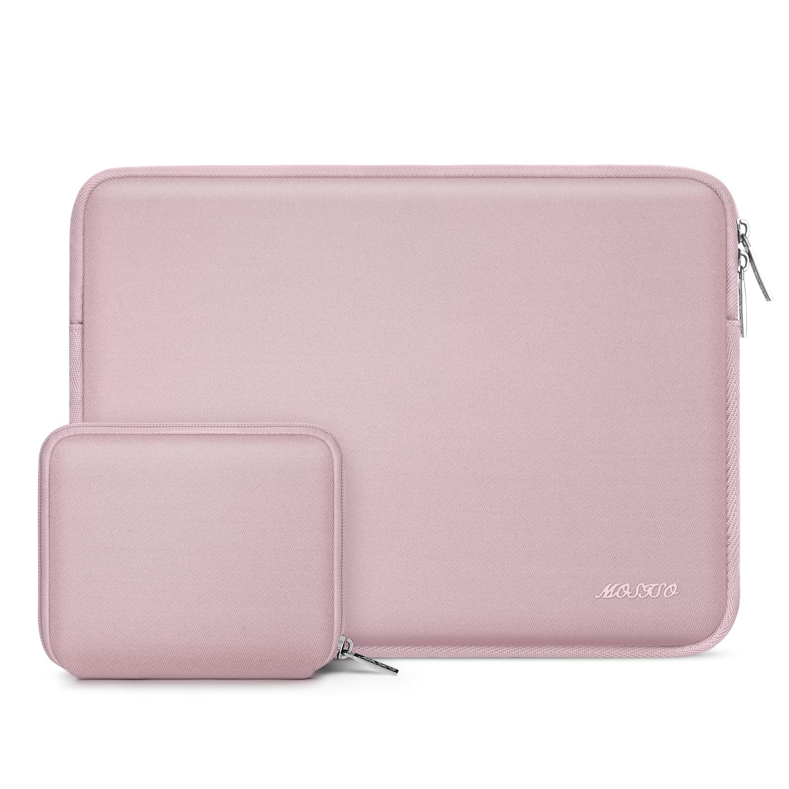 MOSISO Laptop Case 13.3 inch, 13-13.3 inch Sleeve Baby Pink