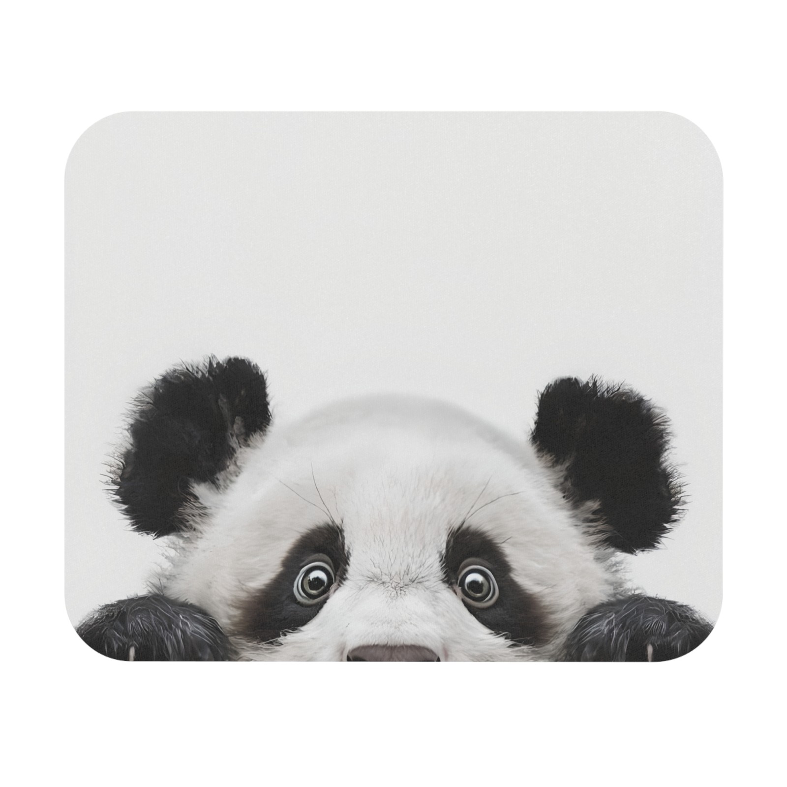 Peekaboo Panda Mouse Pad | Cute Animal Office Desk Accessory