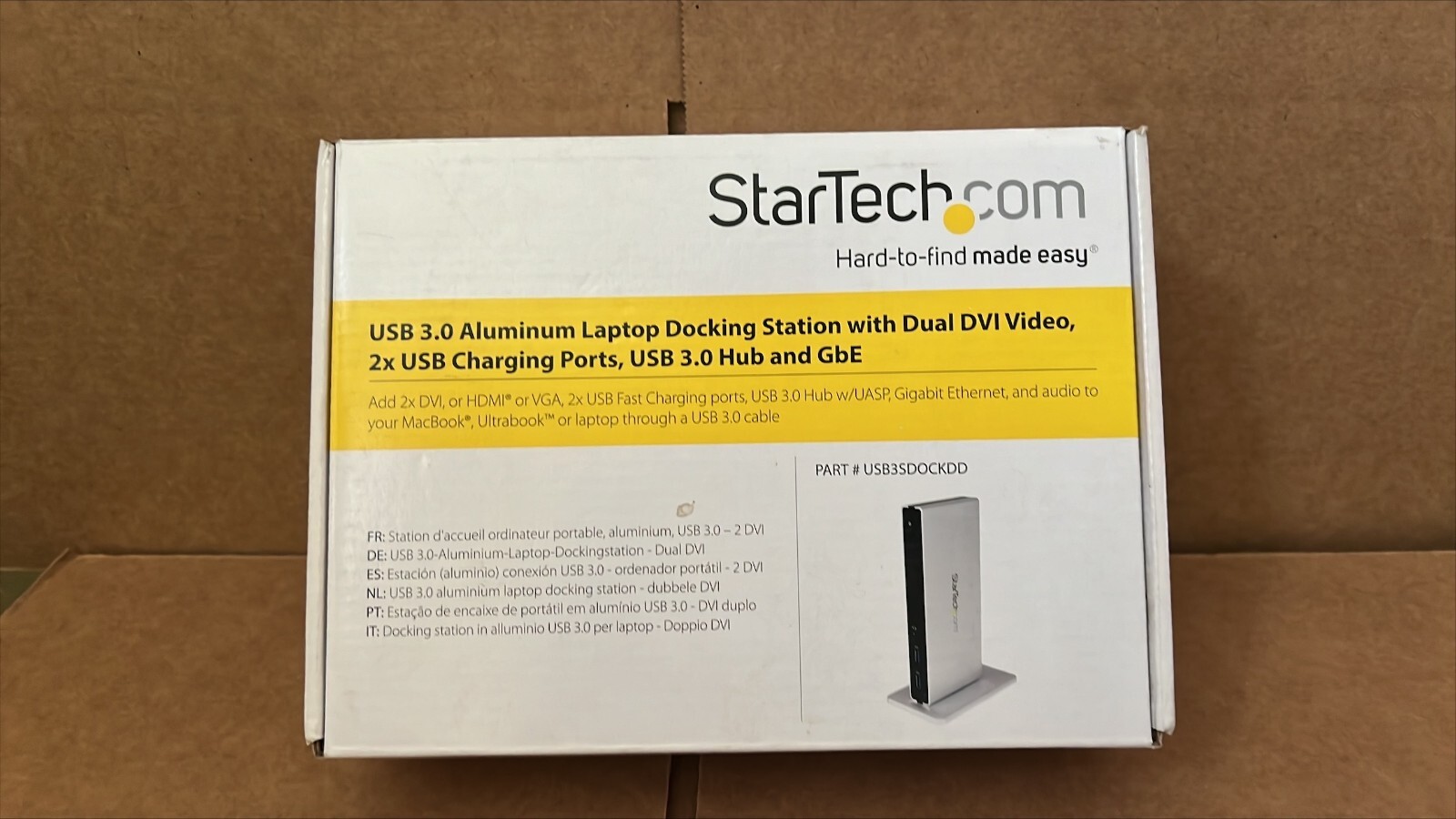 StarTech.com USB 3.0 Docking Station - Compatible with Windows / macOS - Dual DV