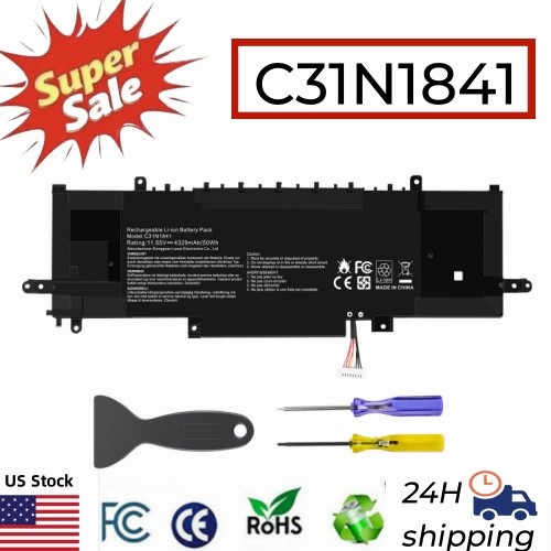 ✅C31N1841 Battery 50wh for Asus ZenBook UX434FLC UX434F UM433I UX334FL Q427FL 
