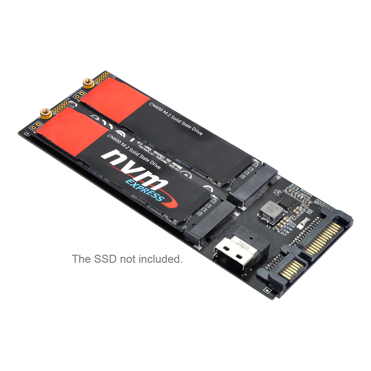 SFF-8654 to U2 Kit NGFF M-Key to Slimline SAS NVME PCIe SSD SATA Adapter