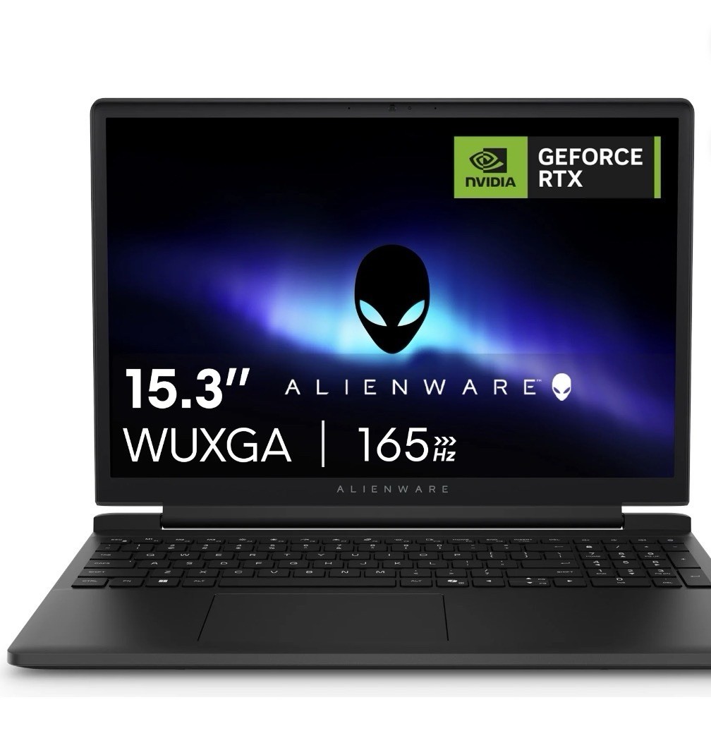 Alienware 15.3" WUXGA 165Hz Gaming Laptop AMD Ryzen 5 220 RTX 4050 64GB 2TB SSD