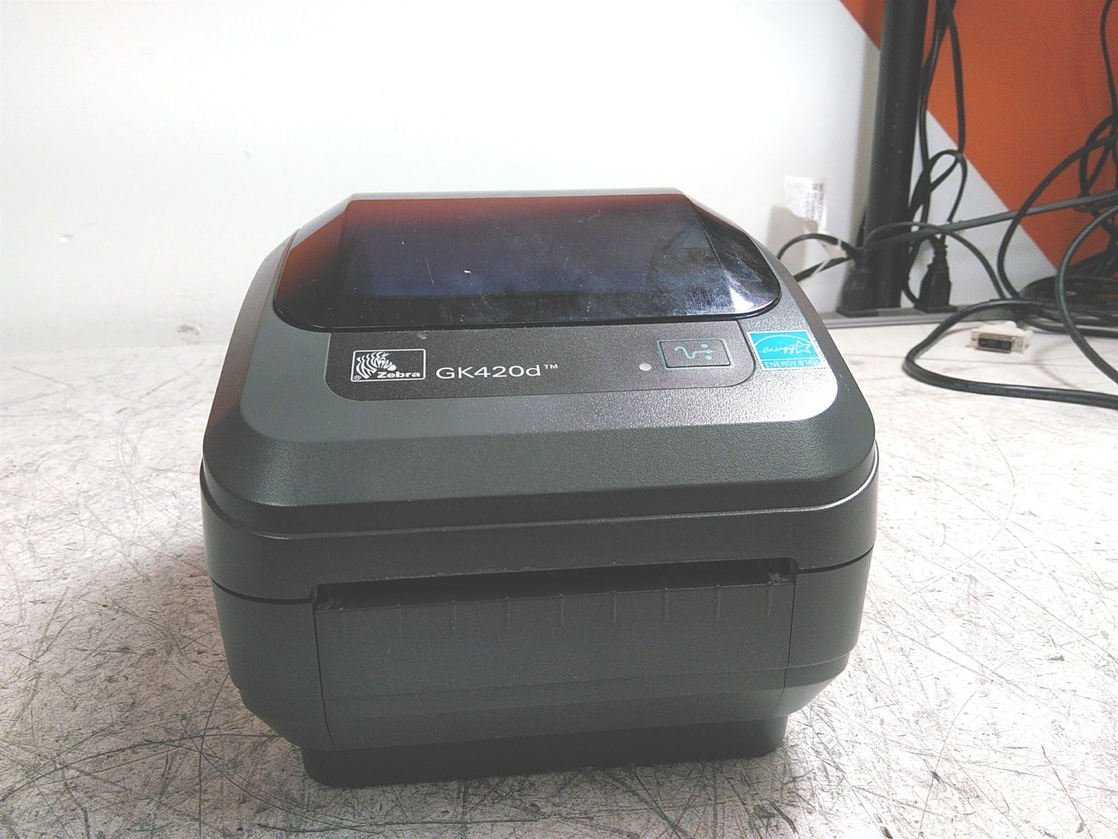 Zebra GK420d GK42-202510-00 USB Thermal Label Printer No Power Adapter