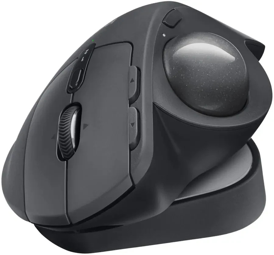Logitech MX ERGO S PLUS Wireless Ergonomic Trackball Mouse