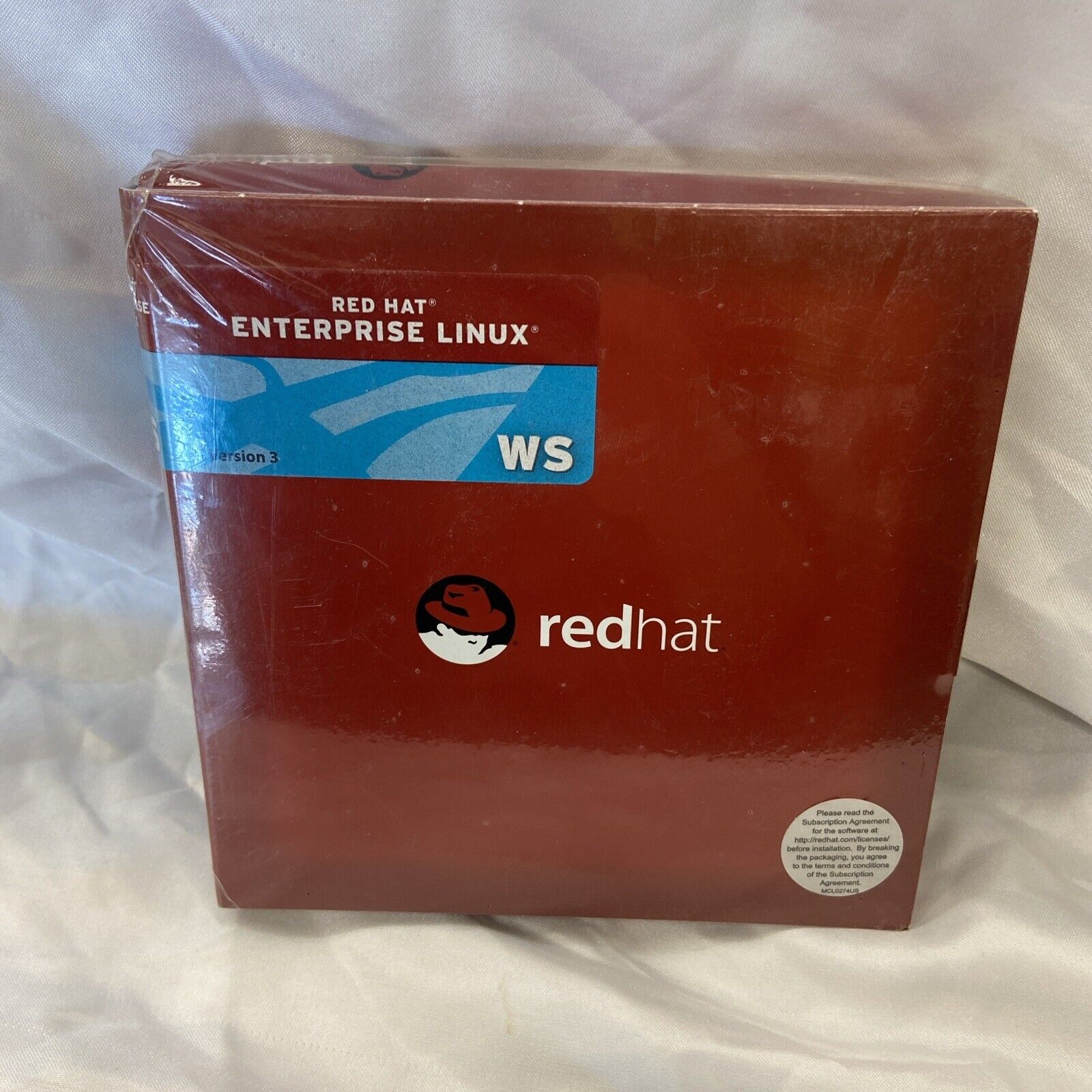 Red Hat Enterprise Linux WS Version 3 For The x86 Architecture On 9 CDs- New