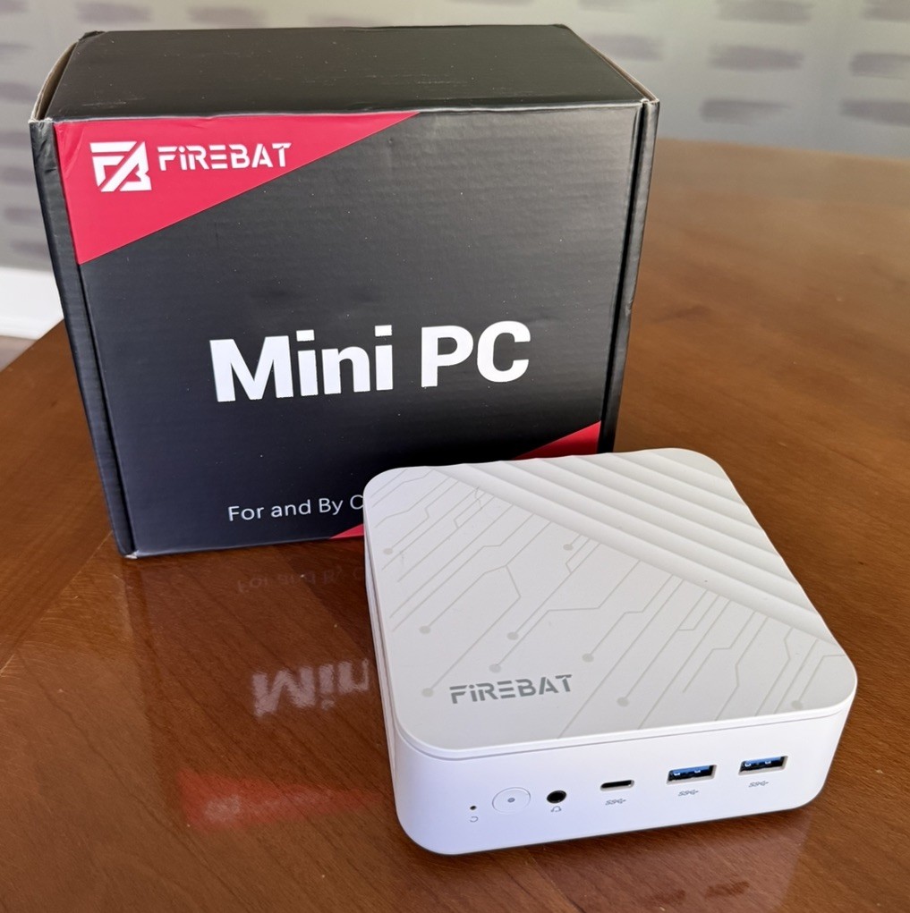 Firebat AM02 Mini PC -AMD Ryzen 7 H255 16GB DDR5 512GB NVME Radeon 780M Dual NIC