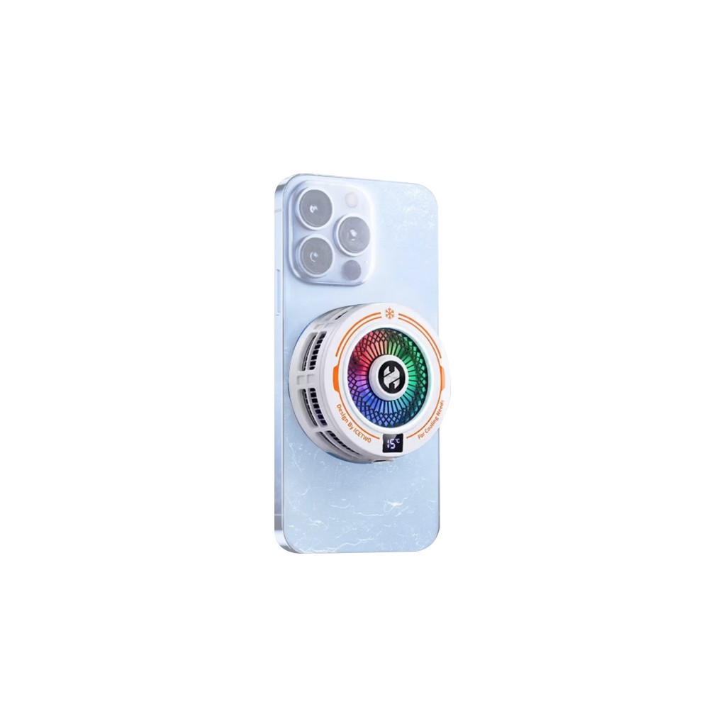H7 AI Smart Phone Cooler – Magnetic or Clip‑On 3‑Level Semiconductor Cooling