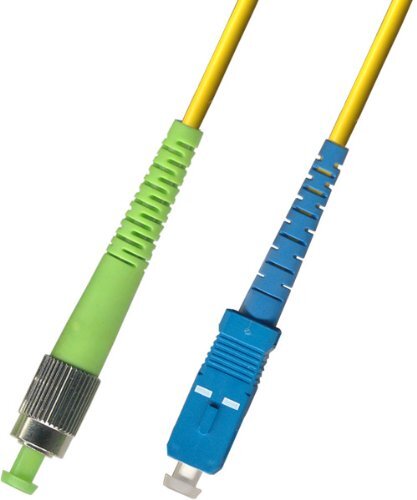 5M Singlemode Simplex Fiber Optic Cable 9/125 FC APC SC UPC Patch Cable Network
