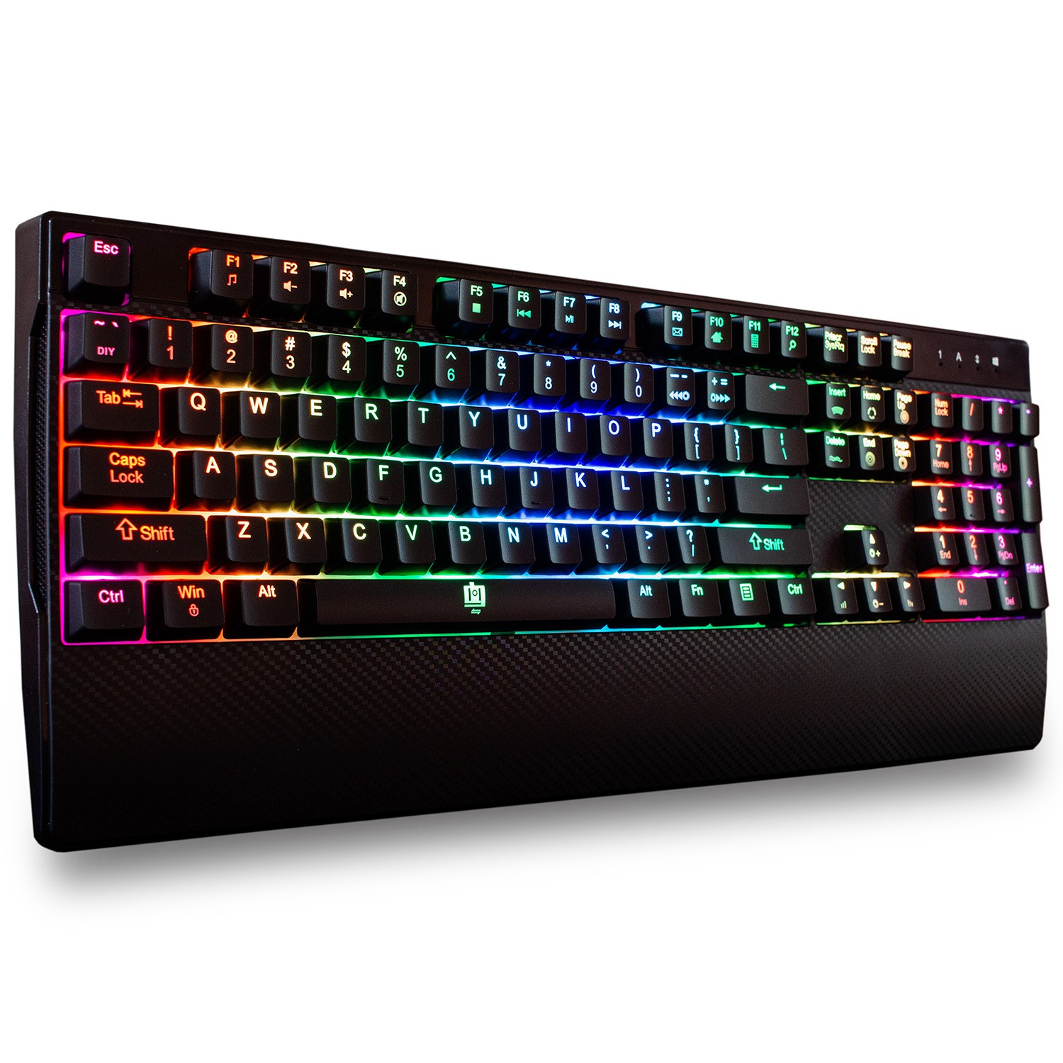 Deco Gear Mechanical Gaming Keyboard - RGB Back Lighting - Anti-Ghosting - Black