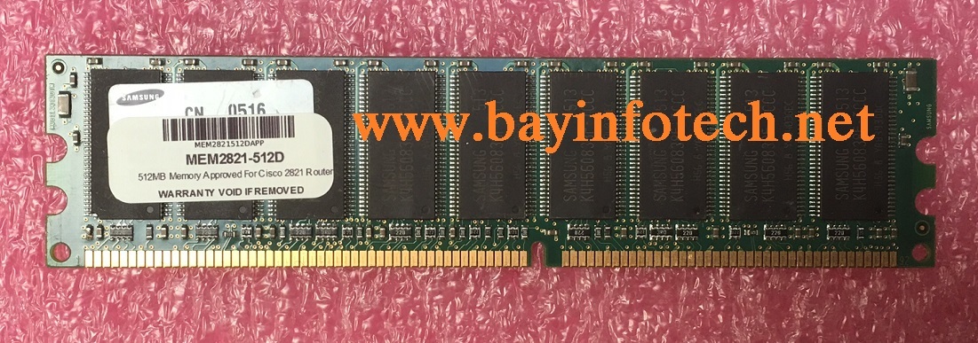 MEM2821-512D 512MB Memory Approved For Cisco 2821 Router