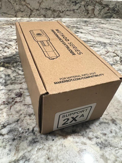 MakerBot Support 2XA Extruder for MakerBot Method X BRAND NEW IN BOX NEVER OPENE