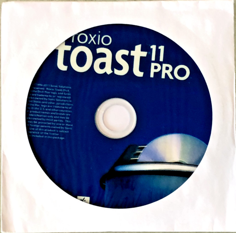 Roxio Toast 11 PRO For Mac With Key Please confirm compatibility before purchase
