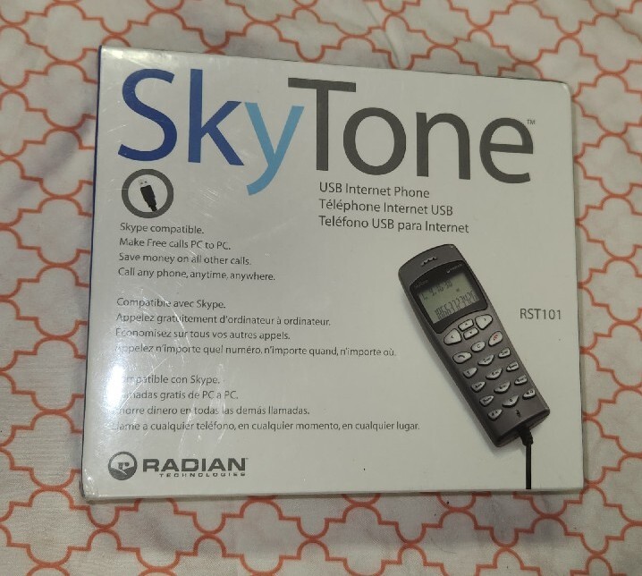 SKYTONE Radian Technologies RST-101 USB Internet Phone BRAND NEW