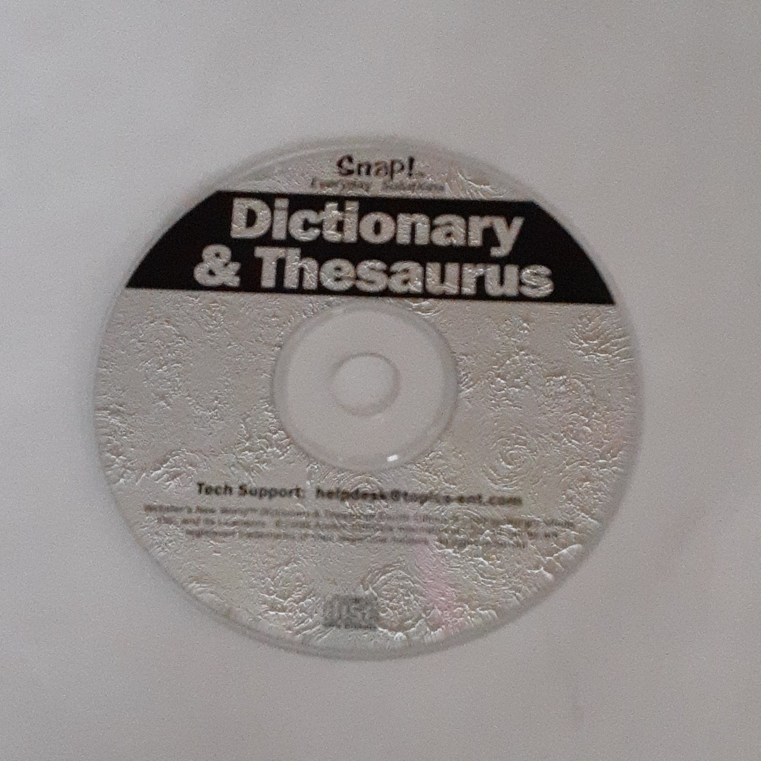 Snap Everyday Solutions Dictionary & Thesaurus CD Encyclopedias & Dictionaries
