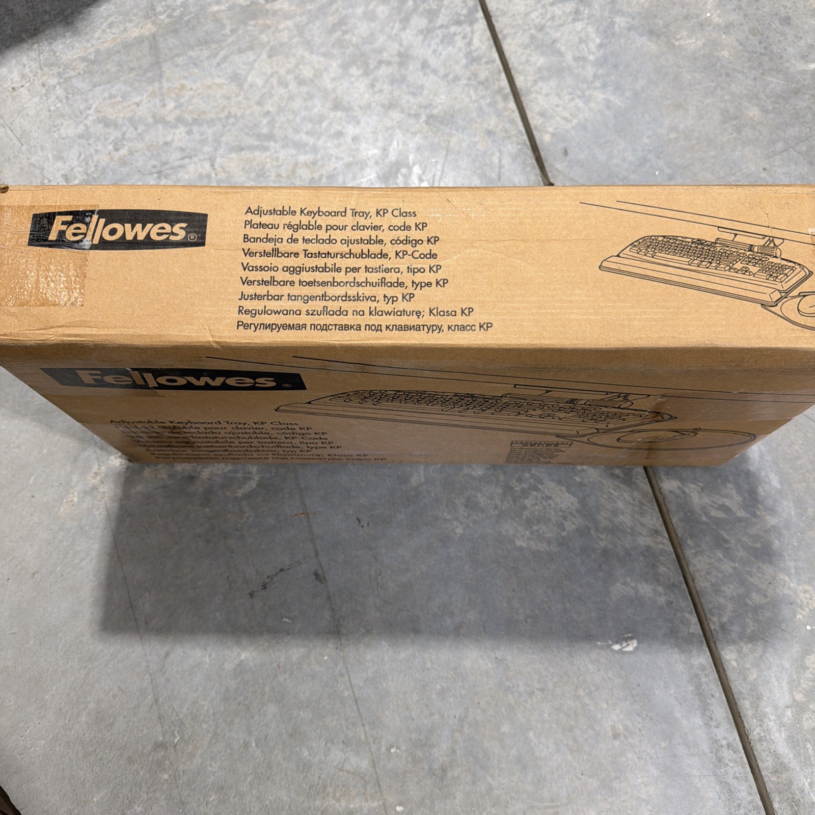 Fellowes  Deluxe Professional Series Adjustable Keyboard Tray 8036001