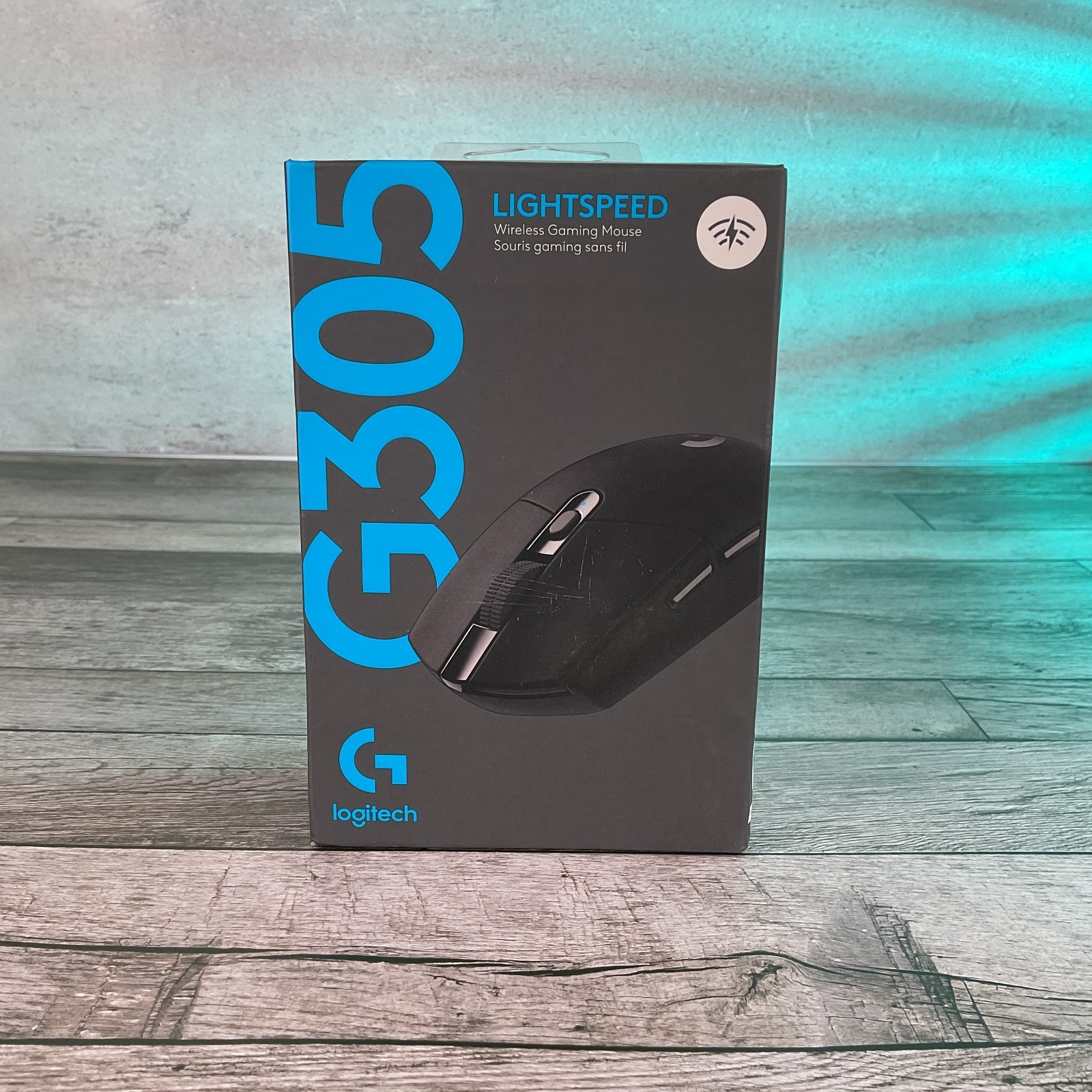 Logitech G305 Lightspeed Wireless Optical Gaming Mouse - Black - New