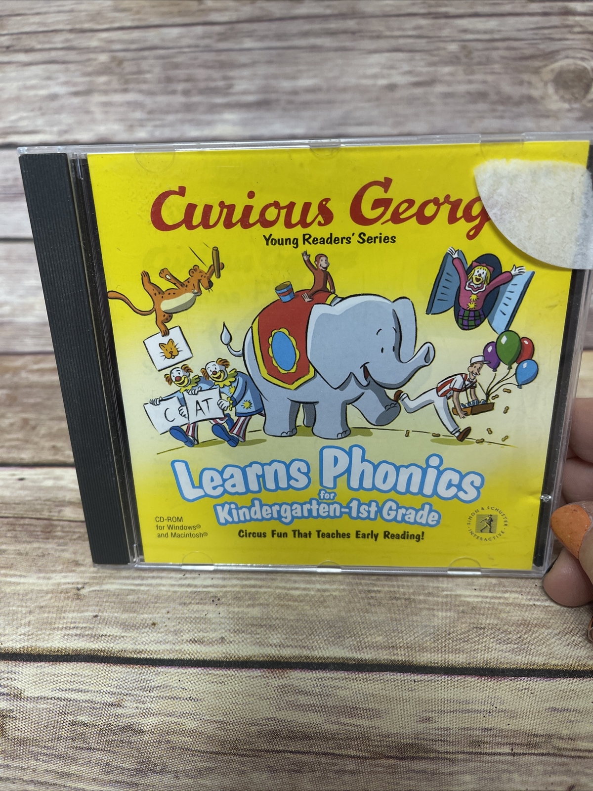 Curious George Learns Phonics K-1st Grade CD Rom