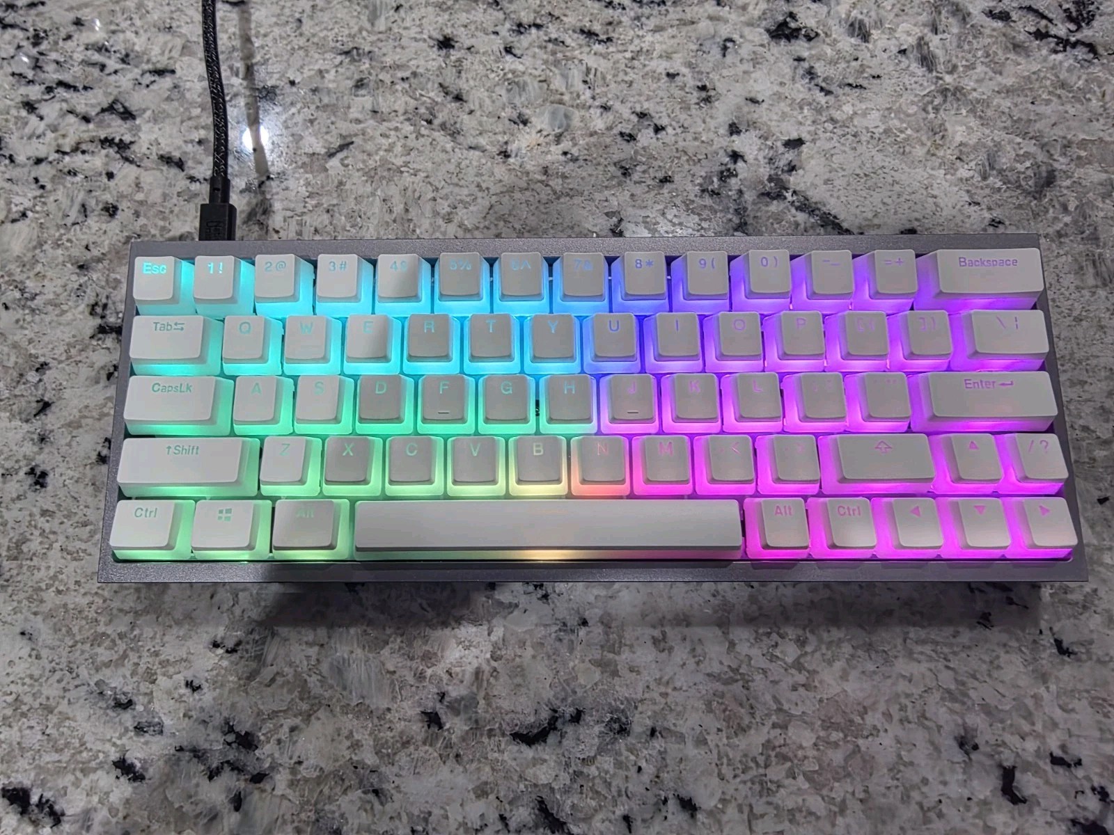 New KBDFANS TOFU 60 KEYBOARD with Gateron G blue Pro 2.0 Pre-lubed Switches