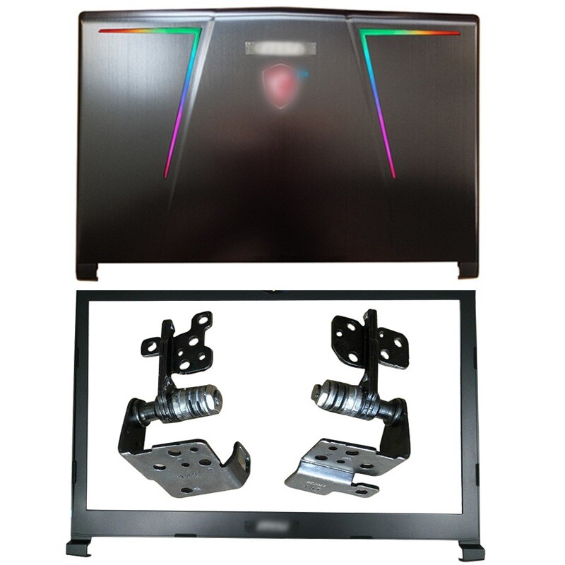 for MSI GE73 GE73VR Raider RGB 8RE 8RF MS-17C5 LCD Back Cover+Front Bezel+Hinges