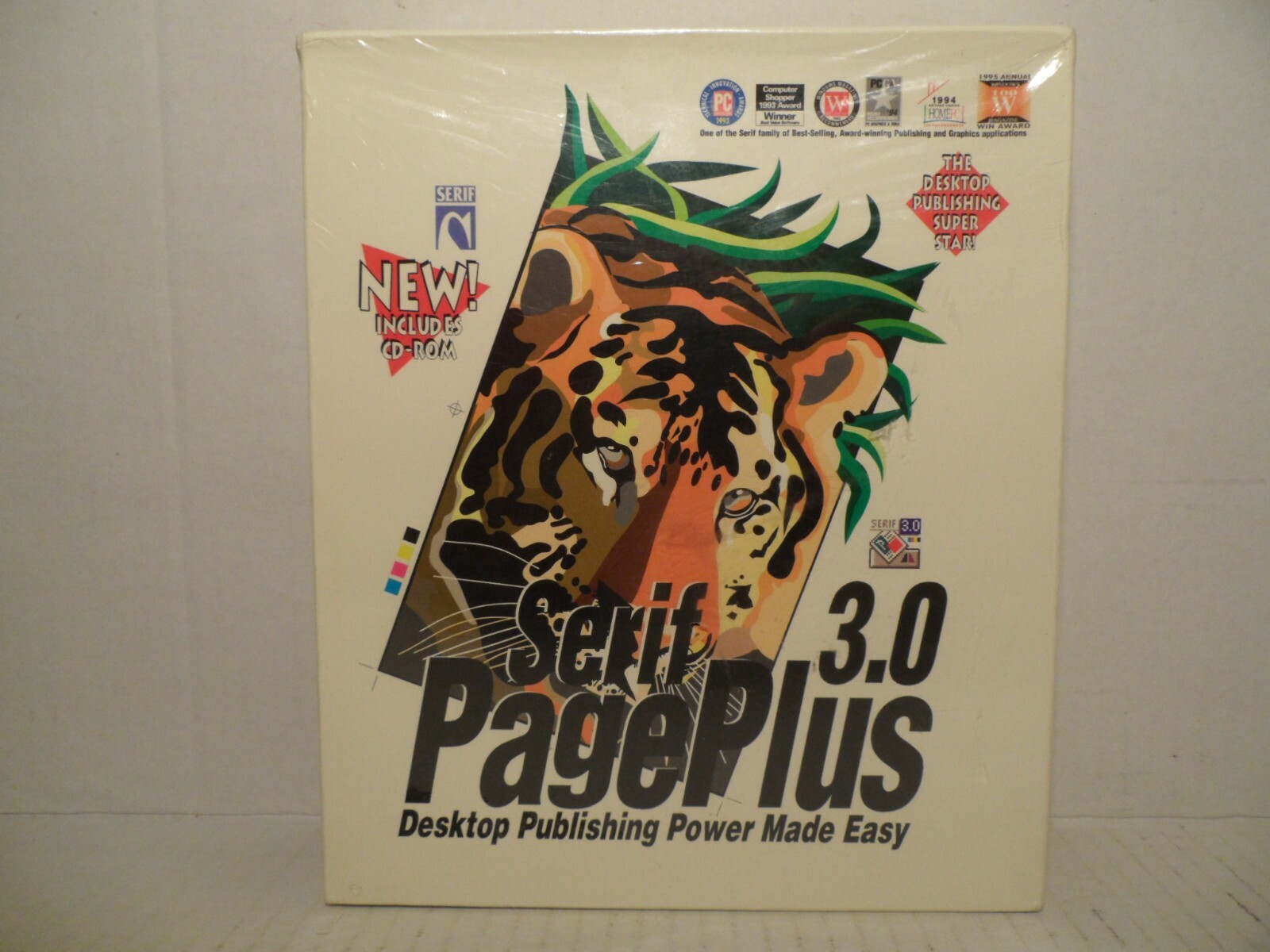 Serif 3.0 Page Plus Desktop Publishing Includes CD-ROM NEW Factory Sealed