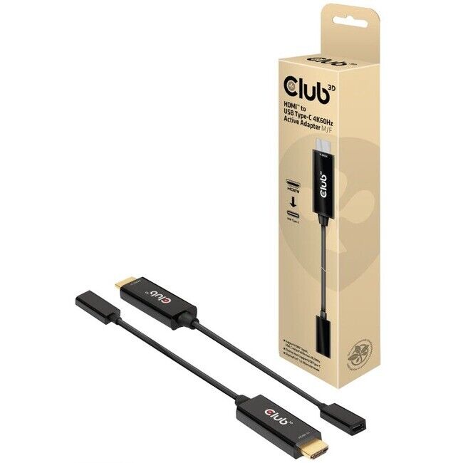 Club 3D 4K 60Hz HDMI to USB Type C Adapter CAC-1333