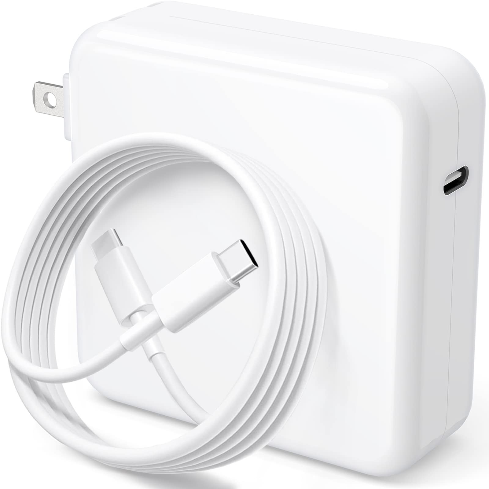 120W USB-C Fast Charger & 6.6ft Cable for MacBook Pro & MacBook Air