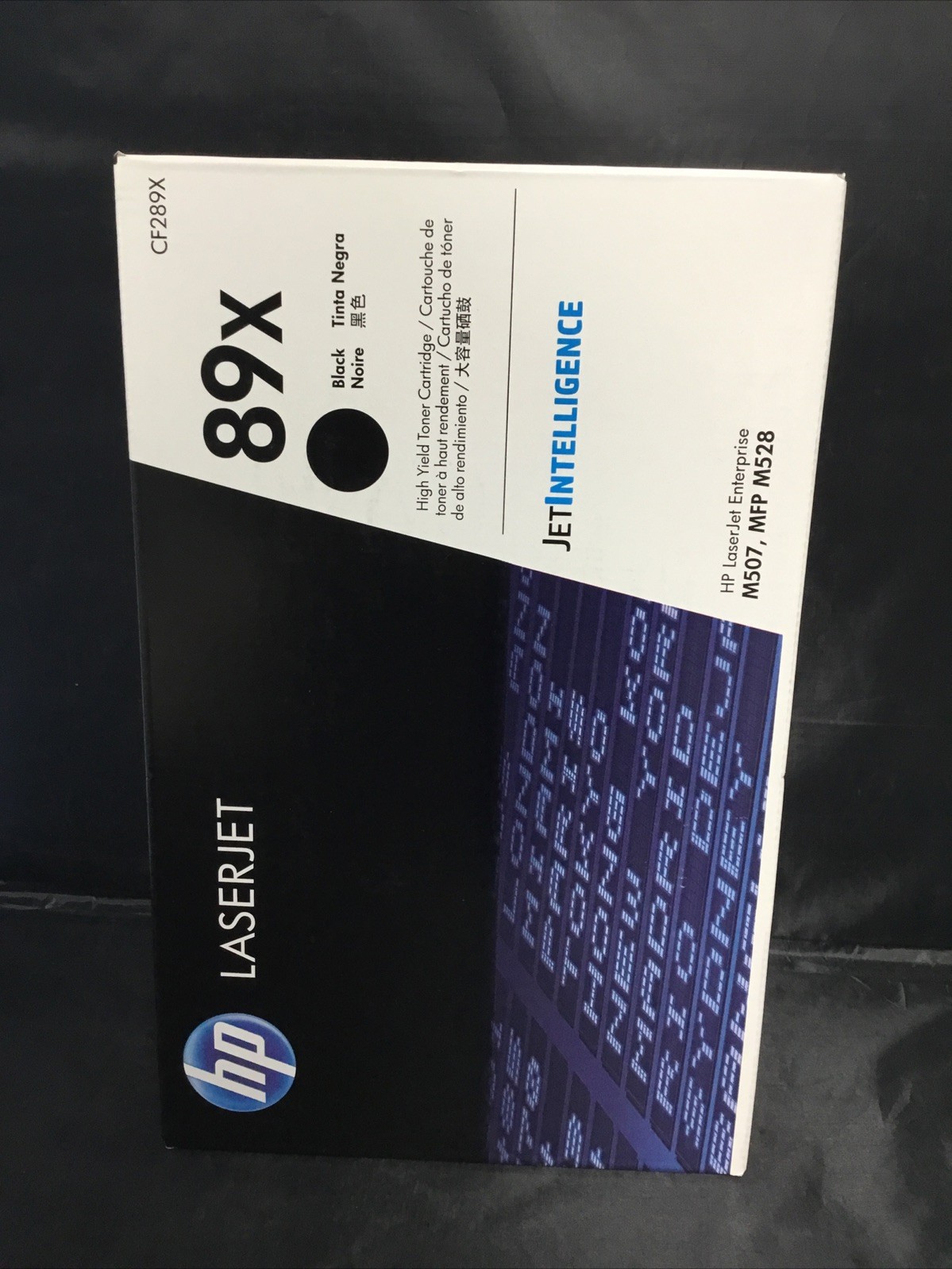 Authentic HP 89X Black High Yield Toner Cartridge (CF289X) Brand New