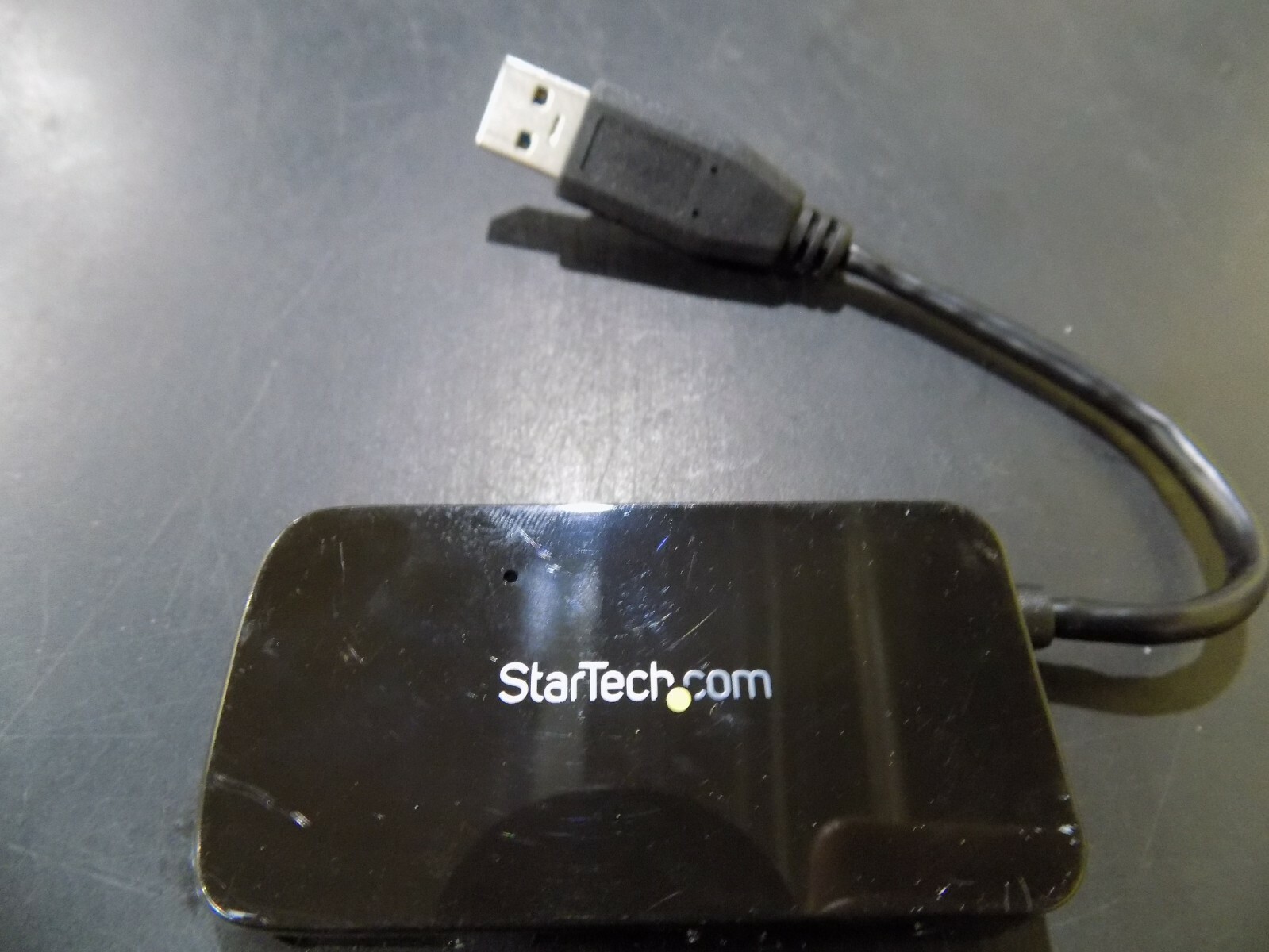 StarTech.com 4 Port SuperSpeed USB 3.0 Type A Mini Hub Black ST4300MINU3B