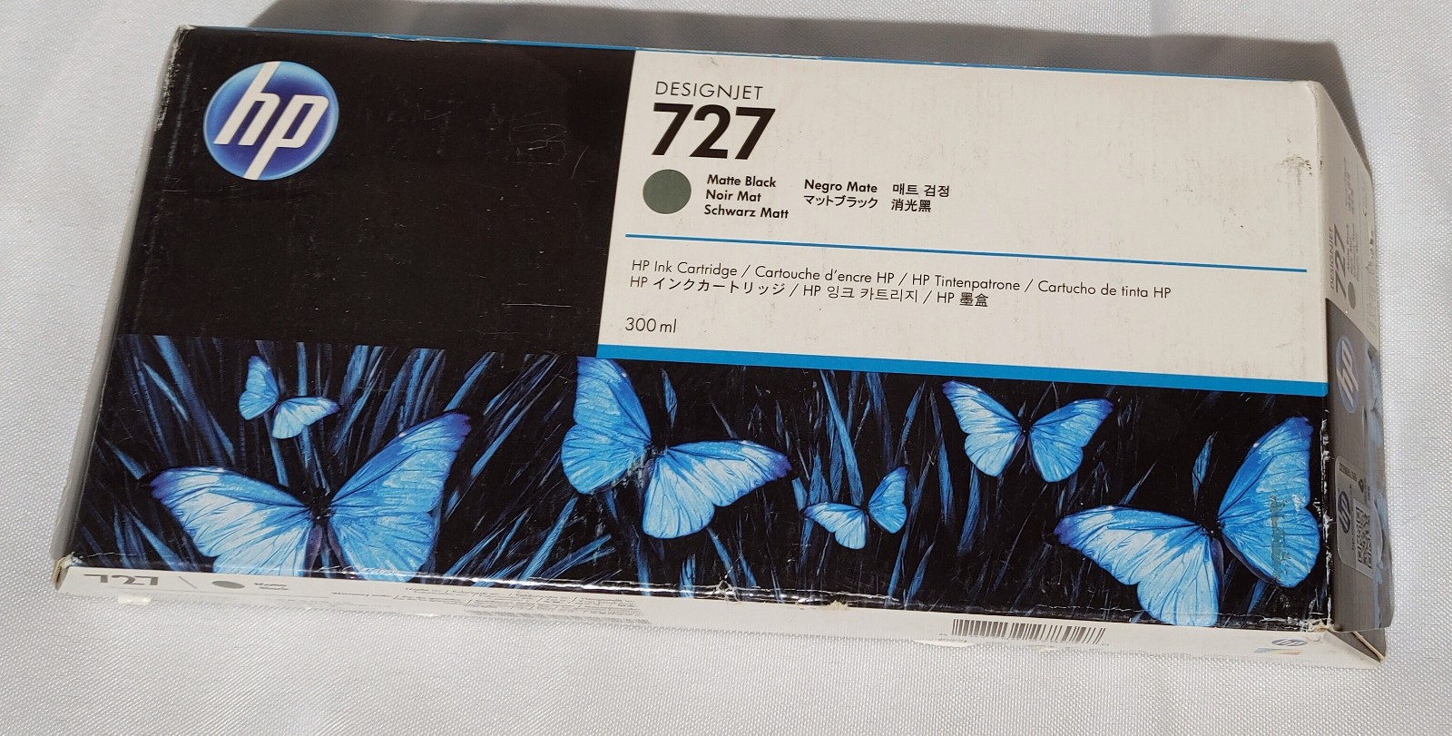 HP 727 Matte Black Ink Cartridge - C1Q12A