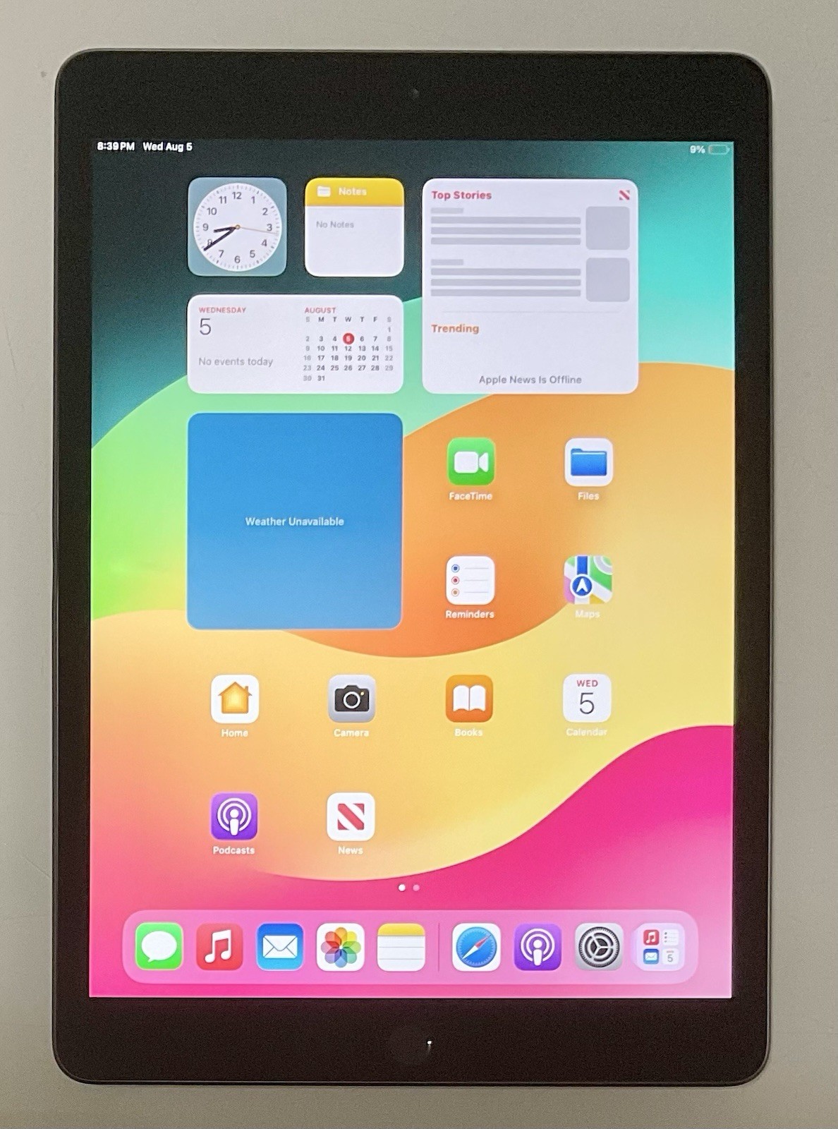Apple iPad 7th Generation 128gb Space Gray MW772LL/A