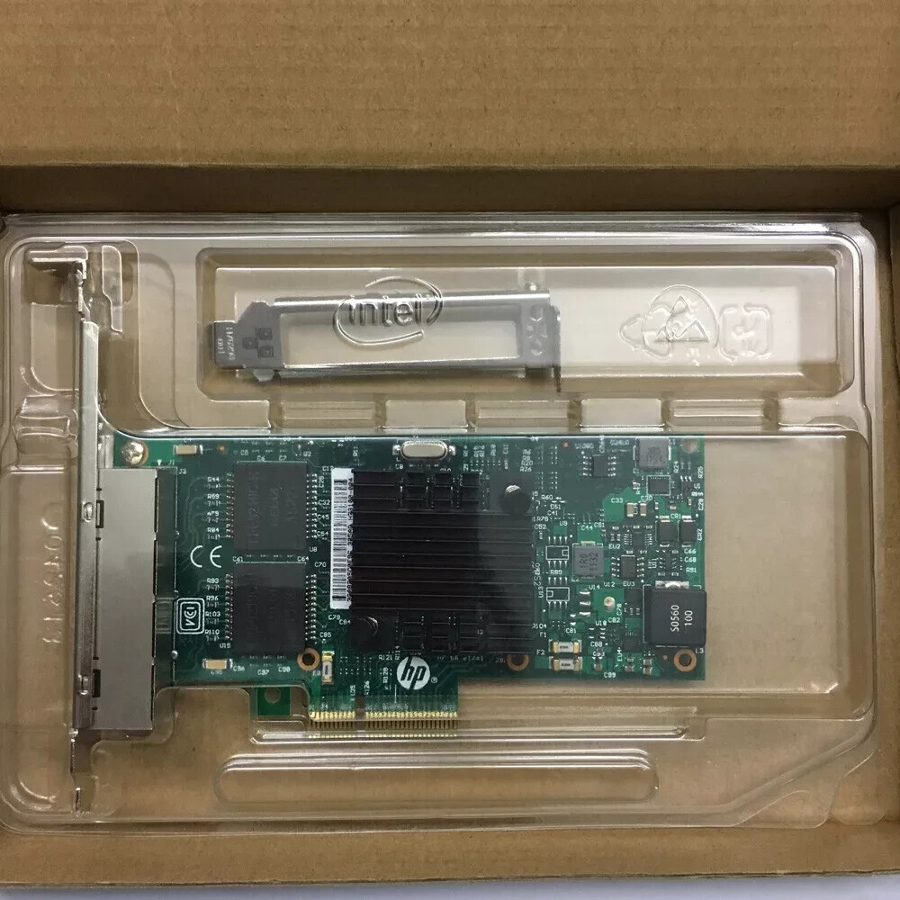 HP Ethernet 1GB 4 Port 811546-B21 366T Adapter Card 816551-001 811544-001