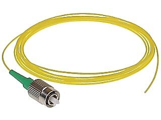 FC/APC Singlemode 9/125 Simplex Pigtail Fiber Optic 1M 0.9 mil for Splice