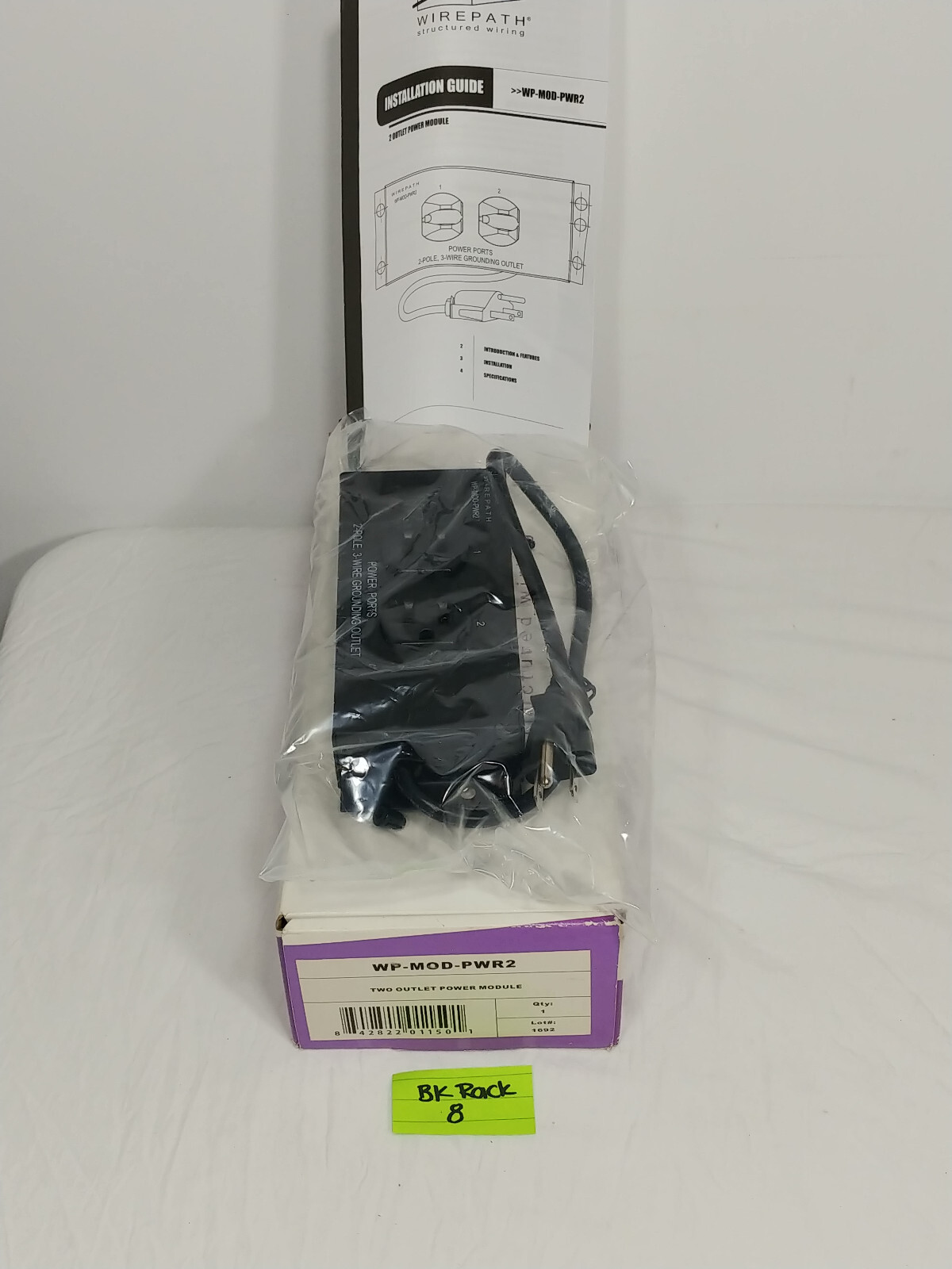 Wirepath Two Outlet Power Module WP-MOD-PWR2