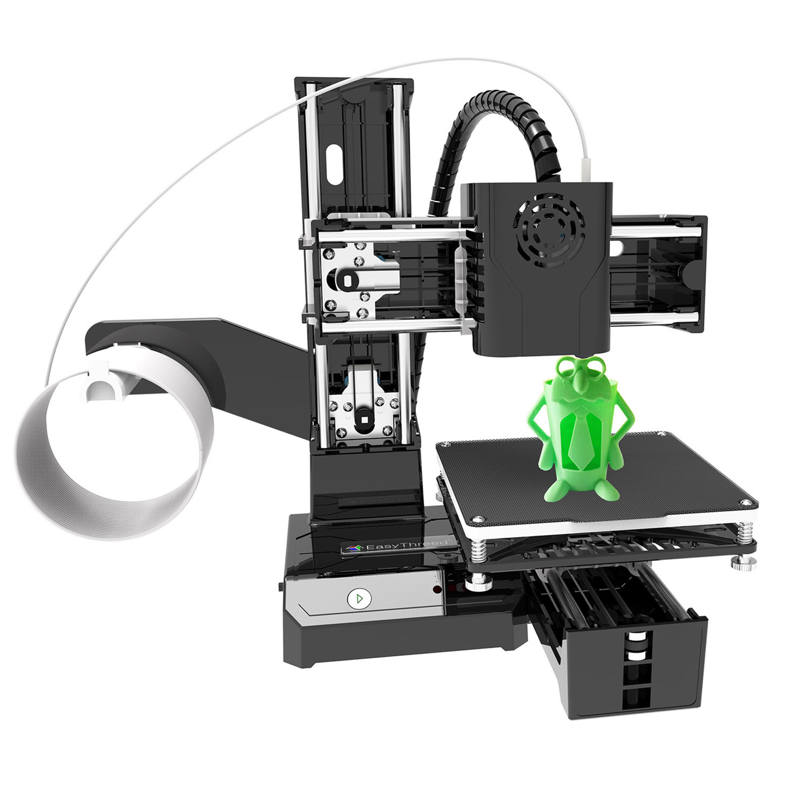 EasyThreed Mini 3D Printer Desktop Printing Machine 100x100x100mm for Kids C7T9