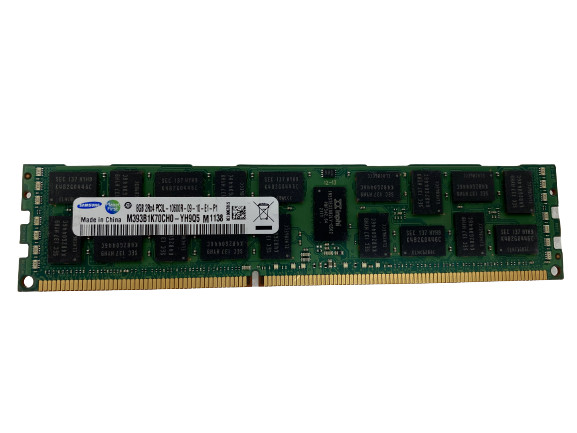 Lot of 5x 8GB Samsung 2Rx4 PC3L-10600R DDR3-1333 ECC Memory M393B1K70CH0 -YH9Q5