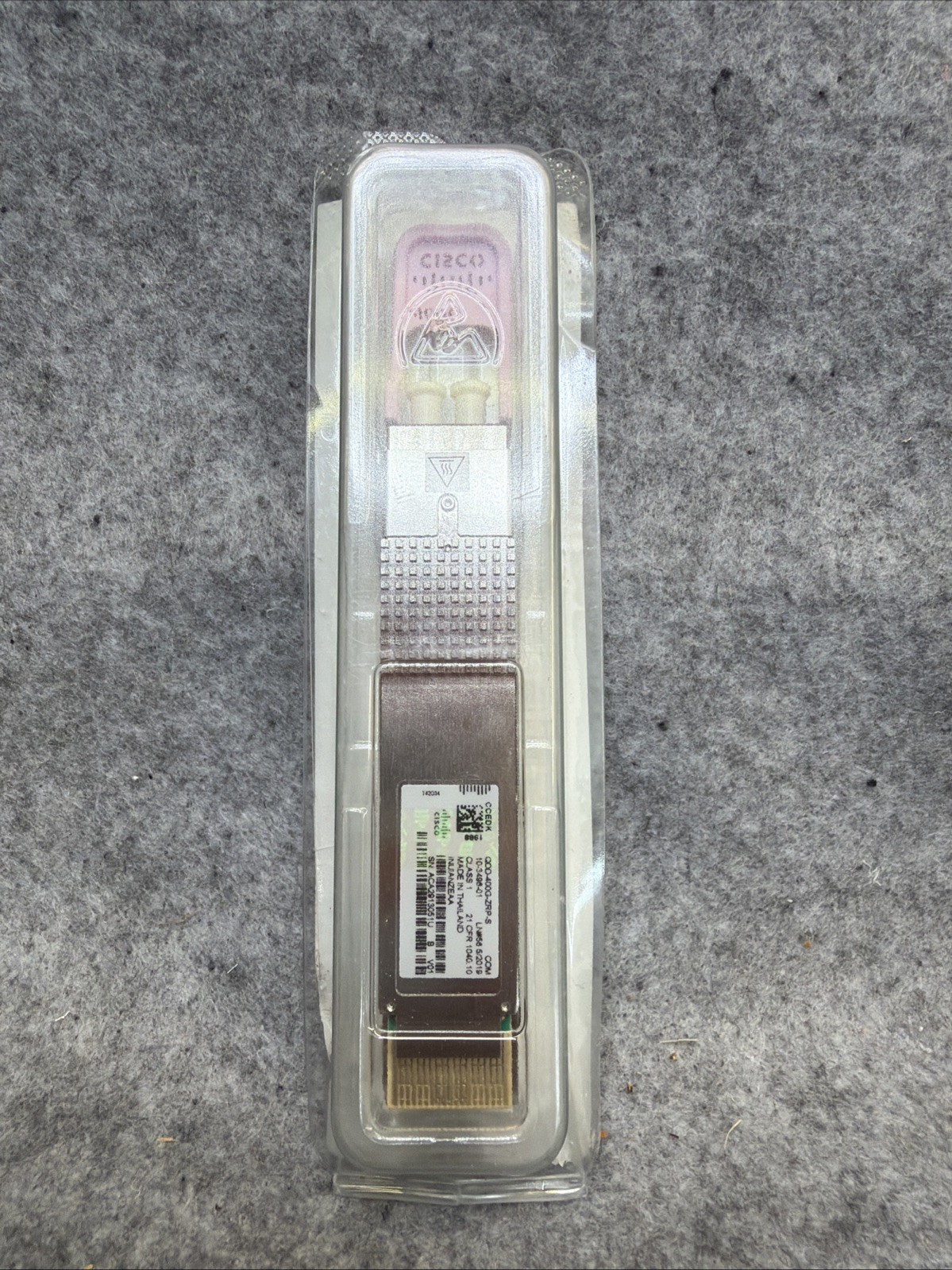 Original CISCO  QDD-400G-ZRP-S W/hologram. In Stock