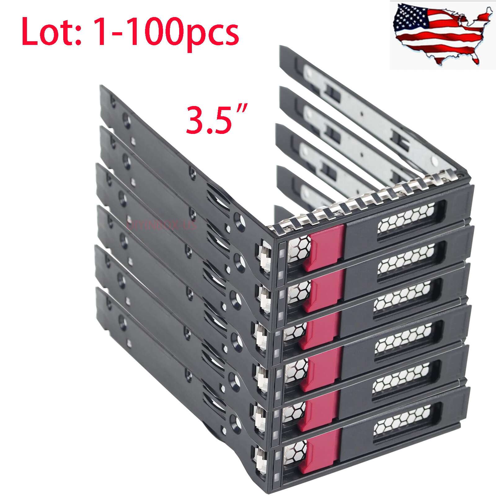 Lot HP 3.5" LFF Caddy Tray Proliant ML350 ML110 ML30 Gen10/Gen10+/Gen11 774026