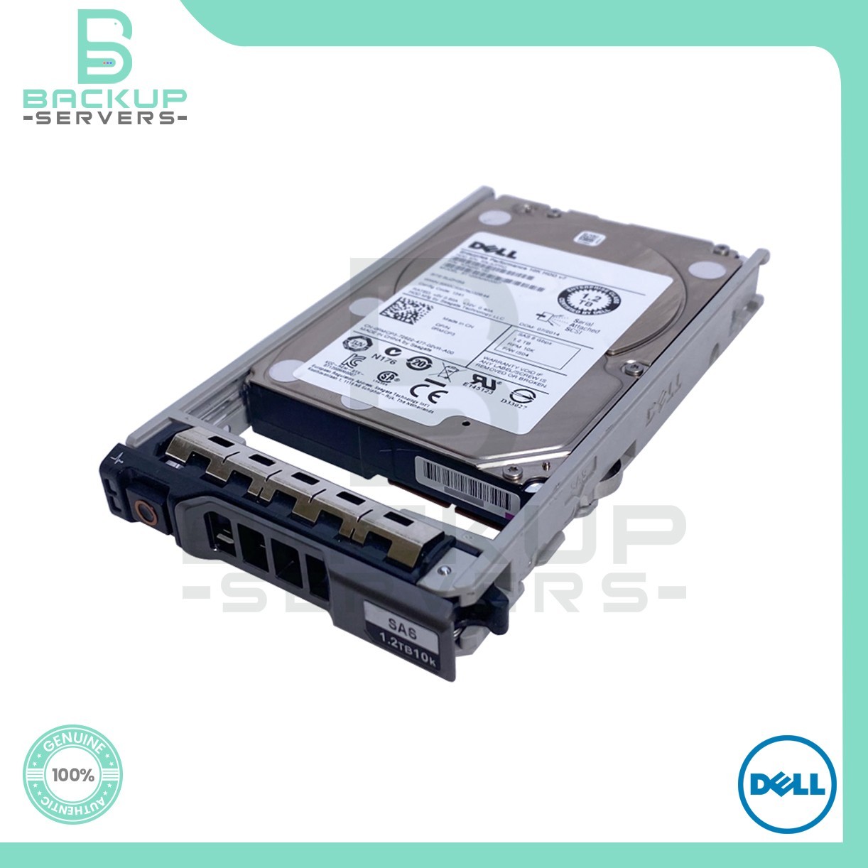 RMCP3  Dell 1.2TB 6Gbps SAS  2.5" Enterprise Hard Drive with Tray 0RMCP3