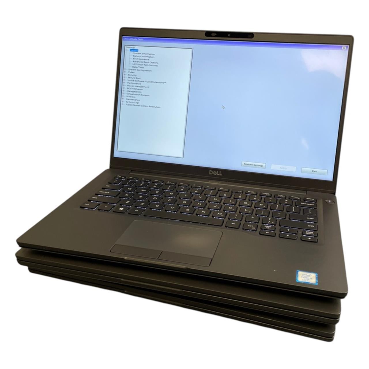 Lot of 3 | Dell LATITUDE 7400 Touch, Core i5-8th Gen, 8GB No SSD, IR CAM (READ)