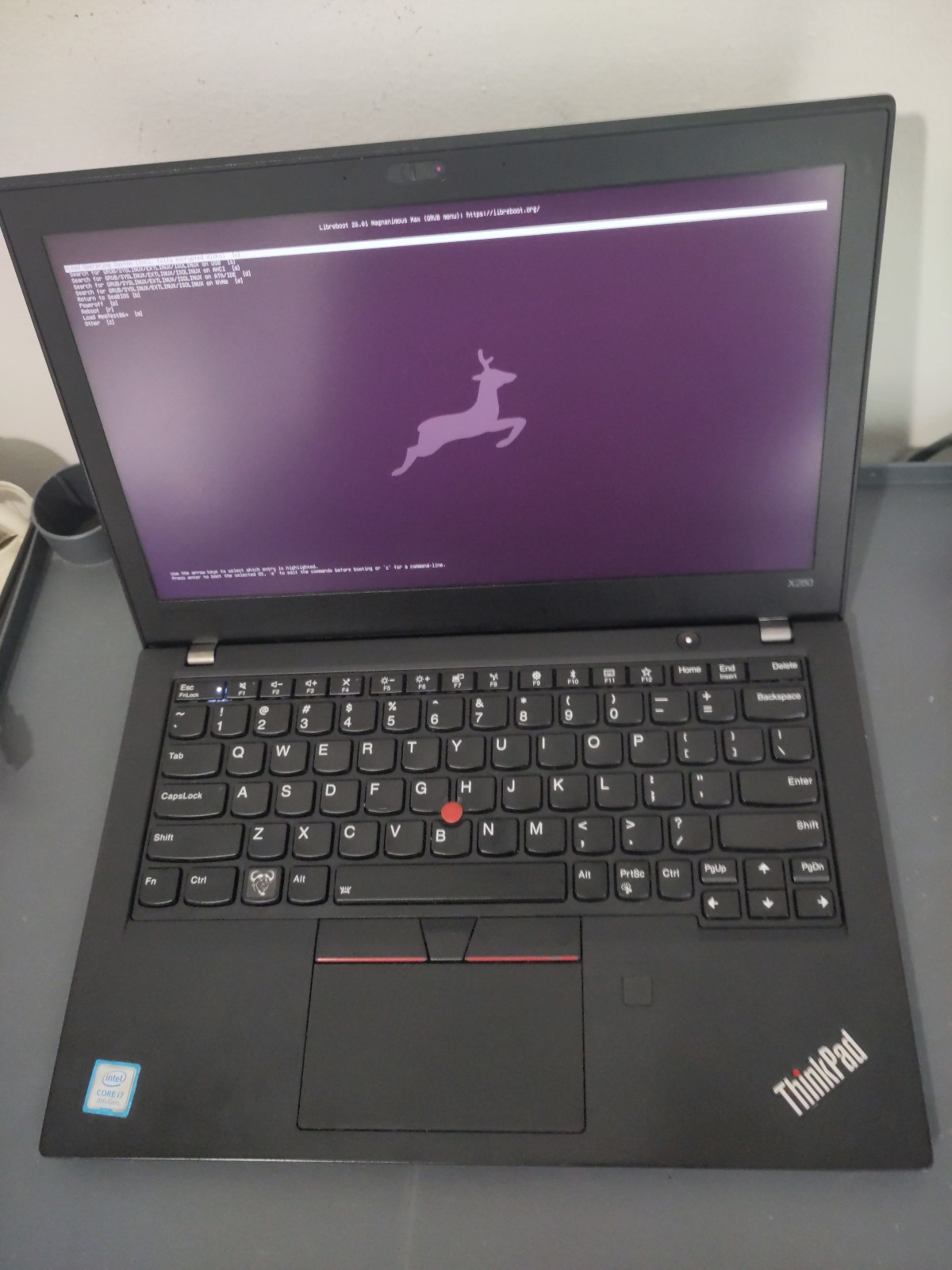 Libreboot ThinkPad X280 | i7-8550U | 8 GB RAM | 256 GB SSD