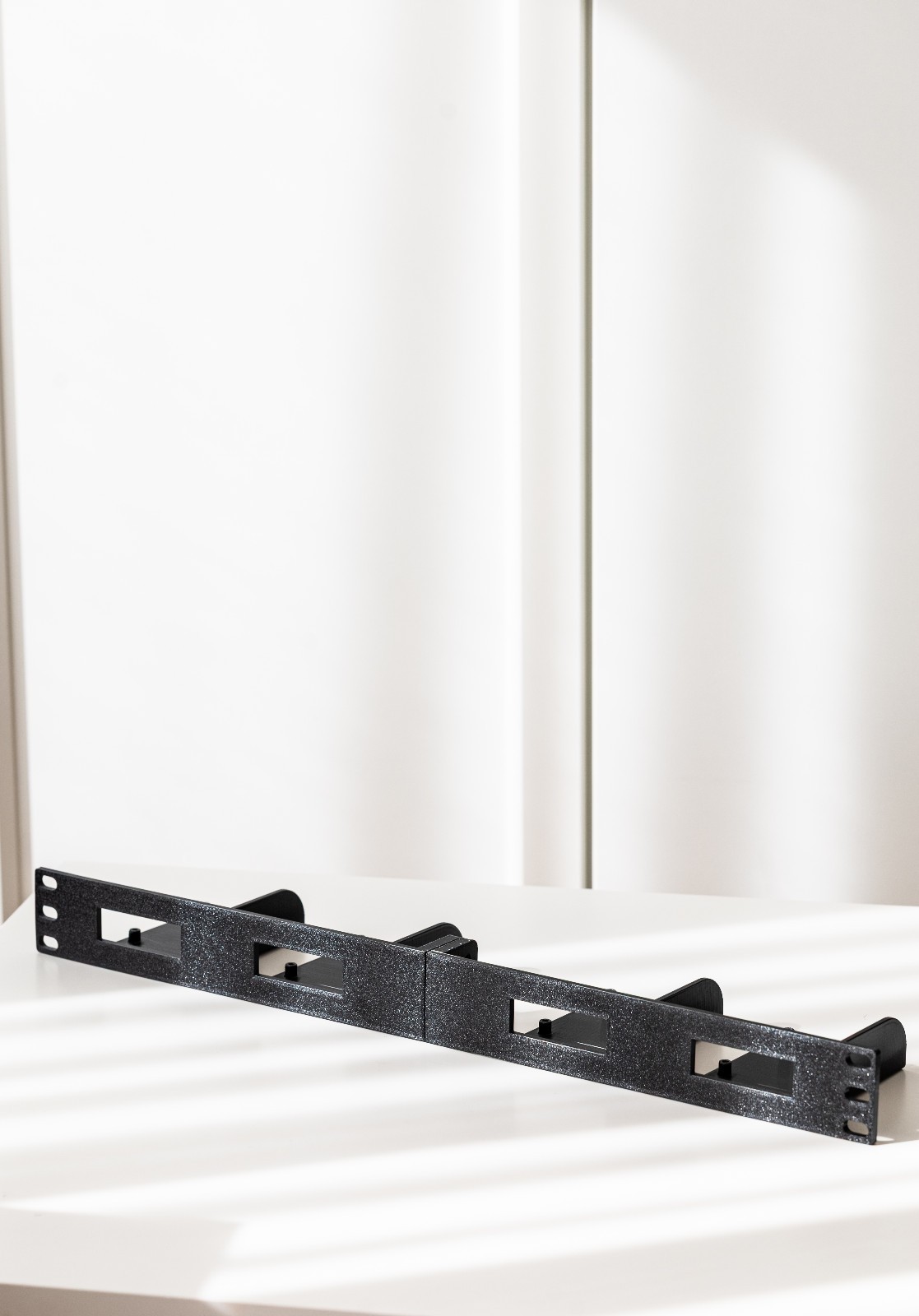 1U Rack Mount for 4x or 2x Raspberry Pi 4/5 with PoE HAT - 19" & 10'' Bracket