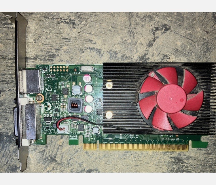 HP NVIDIA GeForce GT 730 1GB GDDR3 PCI Video Card 917882-002 Low Profile TESTED