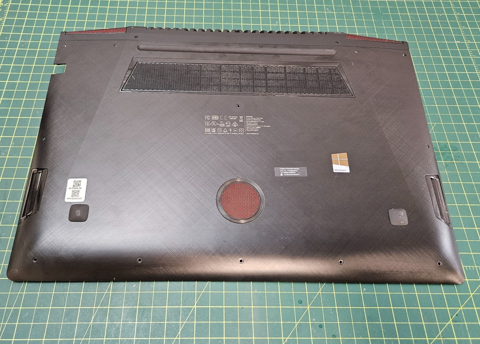 Lenovo IdeaPad Y700-17ISK 17.3 Lower Bottom Case Base Cover AM0ZH000100 #b802