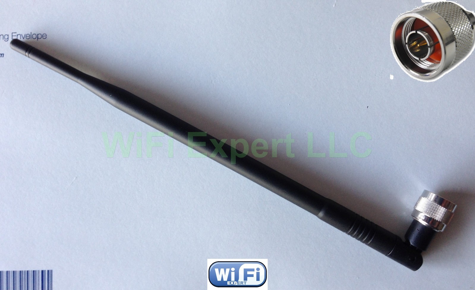 1 x WiFi_Expert New 2.4GHz 7dBi N TYPE Male High Gain WiFi Wireless Antenna USA