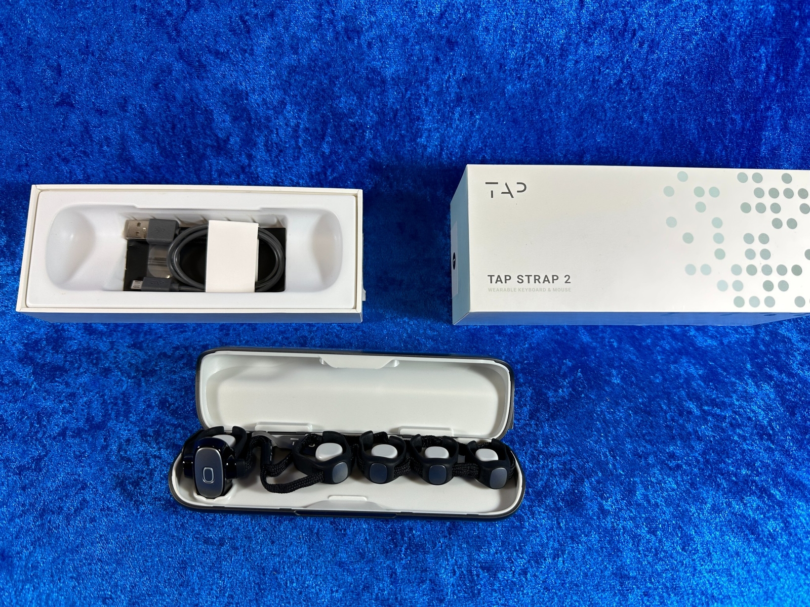NEW Tap Strap 2 Wearable Keyboard Mouse & Air Gesture Controller