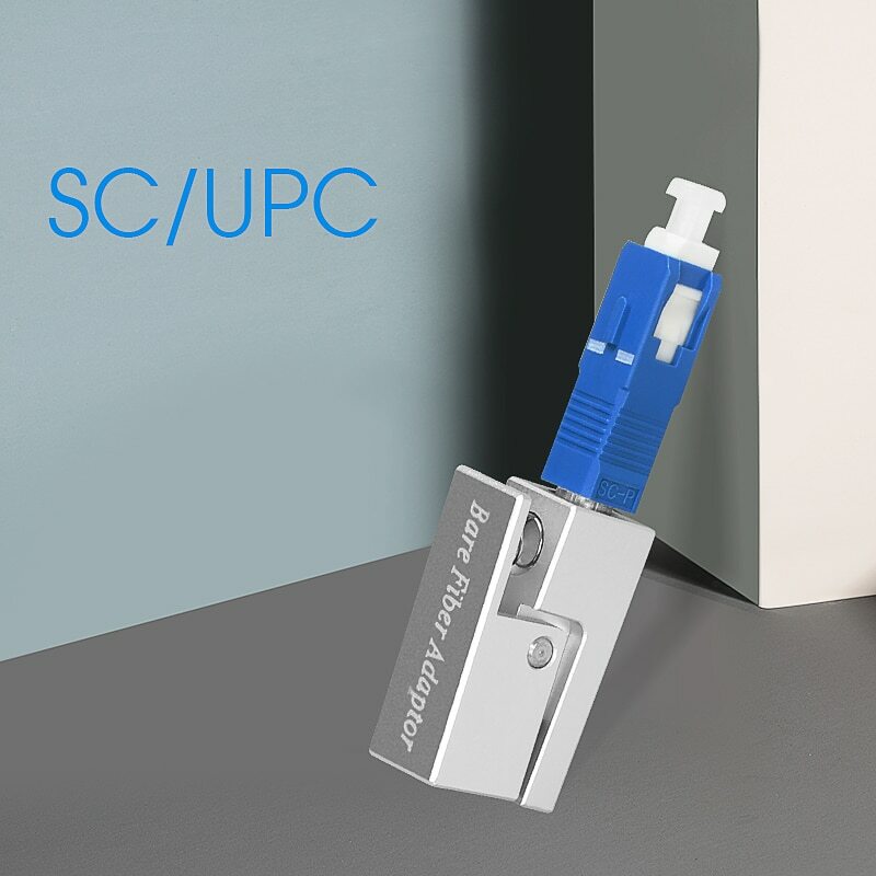 FC SC ST Square Bare Adapter Flange Temporary Succeeded OTDR Test Coupler