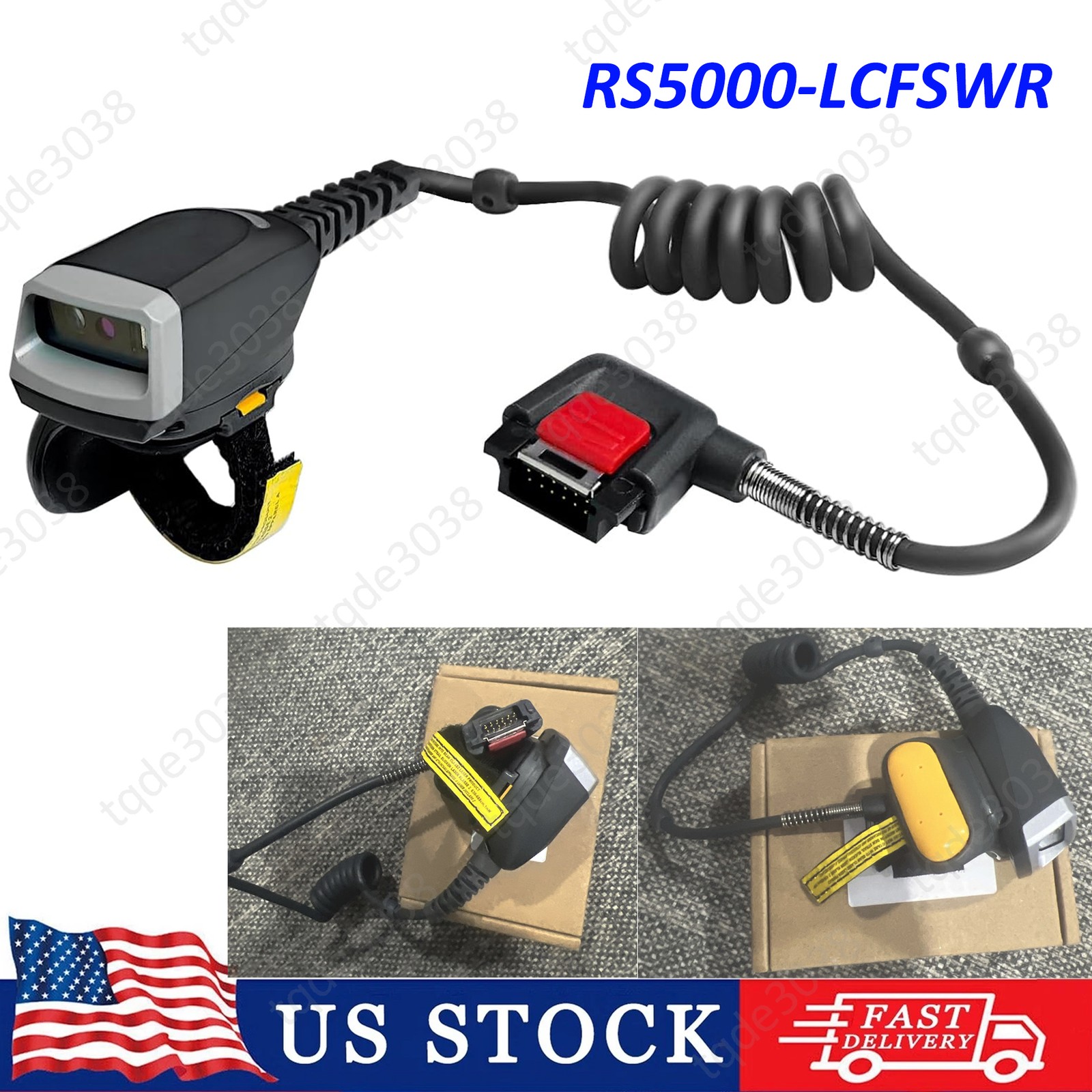 RS5000-LCFSWR Finger Ring Wearable Scanner for Zebra WT6000 WT6300 WT60A0 WT63B0