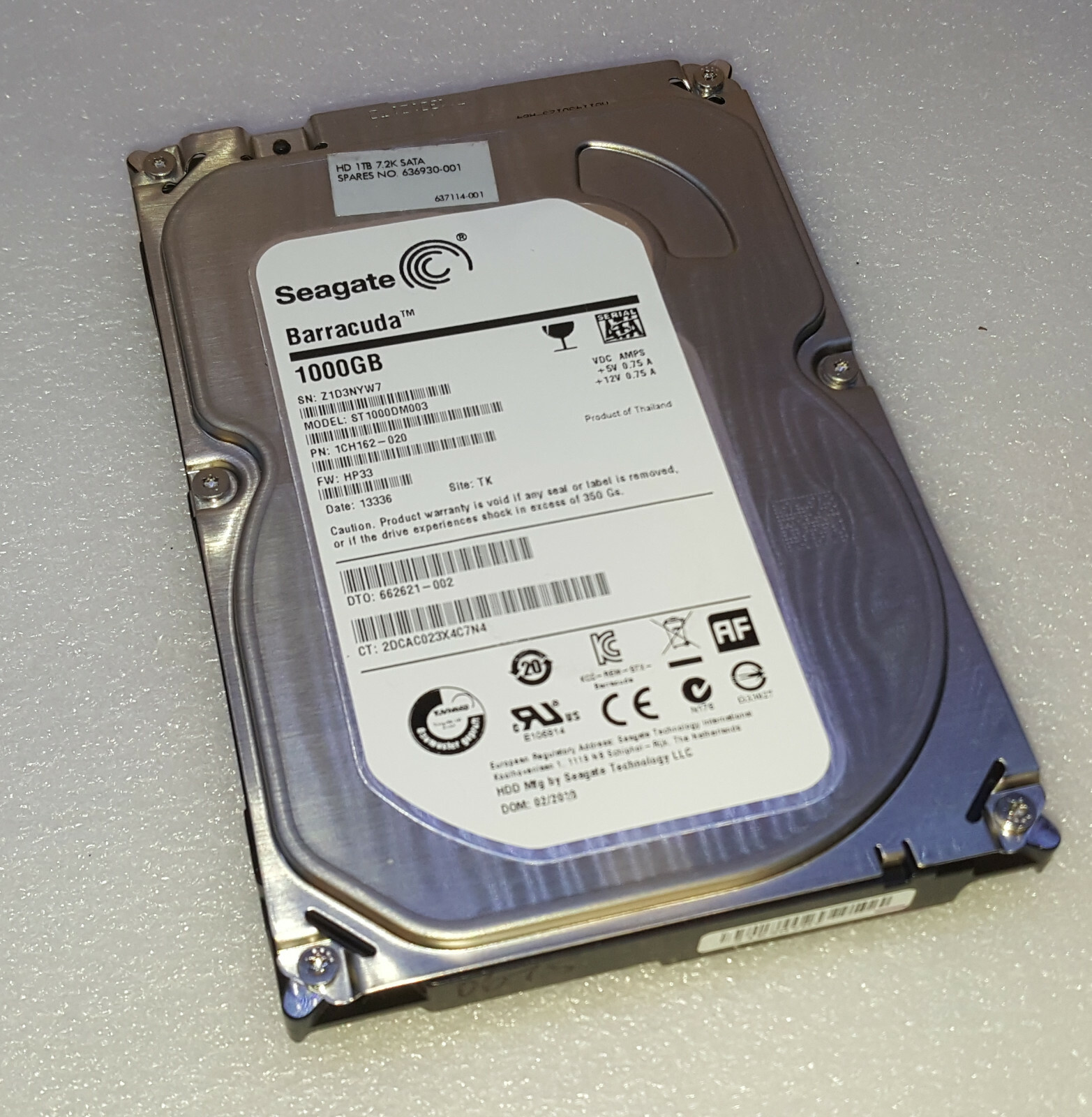 HP Pavilion P7-1030 - 1TB Hard Drive with Windows 10 Pro 64-Bit Loaded